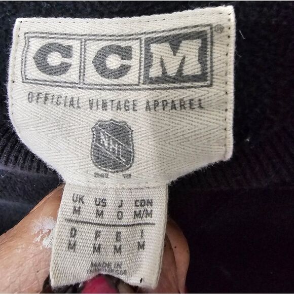 CCM Minnesota North Stars Sweatshirt Sz M - Picture 3 of 6